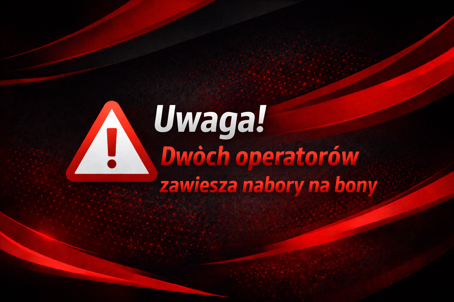 HRP zawiesza nabory na bony